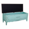 Banqueta Alexandra House Living Azul Esponja Madera de abeto Madera MD