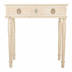 Recibidor Alexandra House Living Beige Madera de abeto Madera MDF 36 x