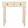 Recibidor Alexandra House Living Beige Madera de abeto Madera MDF 36 x