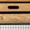 Recibidor Alexandra House Living Natural Hierro Madera de mango 40 x 1