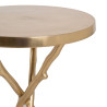 Mesa auxiliar Dorado Metal Aluminio 41 x 41 x 52 cm