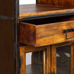 Estantería Alexandra House Living Metal Madera de mango 67 x 194 x 14