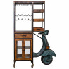 Estantería Alexandra House Living Metal Madera de mango 67 x 194 x 14