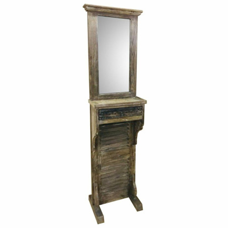 Recibidor Alexandra House Living Marrón Madera Reciclada 20 x 185 x 4