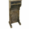 Recibidor Alexandra House Living Marrón Madera Reciclada 20 x 185 x 4