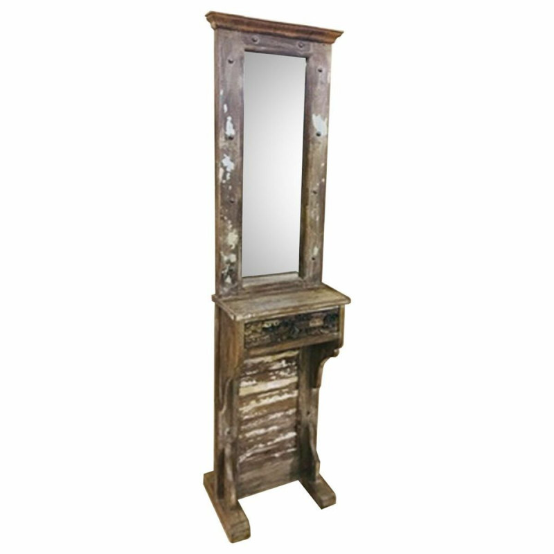 Recibidor Alexandra House Living Marrón Madera Reciclada 21 x 186 x 4 Recibidor Alexandra House Living Marrón Madera Reciclada 21 x 186 x 4