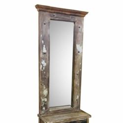 Recibidor Alexandra House Living Marrón Madera Reciclada 21 x 186 x 4