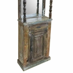 Recibidor Alexandra House Living Marrón Madera Reciclada 27 x 192 x 5