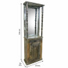 Recibidor Alexandra House Living Marrón Madera Reciclada 26 x 183 x 5