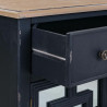 Recibidor con Cajones Alexandra House Living Negro Vidrio Madera de ab