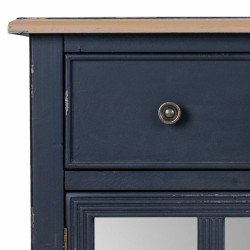 Recibidor con Cajones Alexandra House Living Negro Vidrio Madera de ab