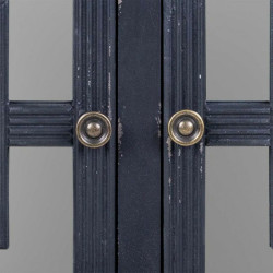 Recibidor Alexandra House Living Negro Vidrio Madera de abeto Madera M