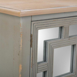 Recibidor Alexandra House Living Gris Vidrio Madera de abeto Madera MD