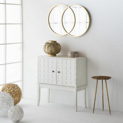 Recibidor con Cajones Alexandra House Living Blanco Madera de abeto Ma