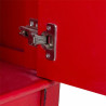 Recibidor con Cajones Alexandra House Living Rojo Madera de abeto Made
