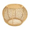 Taburete Alexandra House Living Marrón Hierro Hilo 45 x 30 x 30 cm