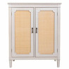 Recibidor Alexandra House Living Blanco Ratán Madera de abeto Madera