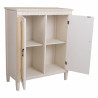 Recibidor Alexandra House Living Blanco Ratán Madera de abeto Madera