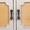 Cómoda Alexandra House Living Blanco Ratán Madera de abeto Madera MD
