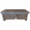 Baúl Alexandra House Living Marrón Hierro Acacia Madera de mango 58