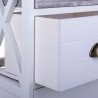 Cajonera Alexandra House Living Blanco Madera de Paulonia Madera MDF 2