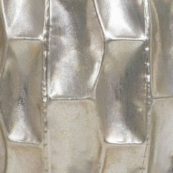 Macetero Plateado Hierro 30 x 30 x 44,5 cm