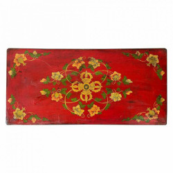 Cajonera multiusos Alexandra House Living Rojo Madera Madera de olmo 3
