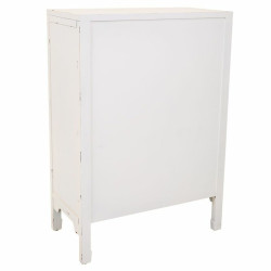 Recibidor con Cajones Alexandra House Living Blanco Ratán Madera de a