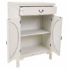 Recibidor con Cajones Alexandra House Living Blanco Ratán Madera de a