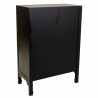 Recibidor con Cajones Alexandra House Living Negro Ratán Madera de ab