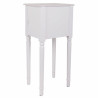 Mesita de Noche Alexandra House Living Blanco 26 x 72 x 33 cm