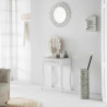 Recibidor con Cajones Alexandra House Living Blanco Madera MDF 40 x 72