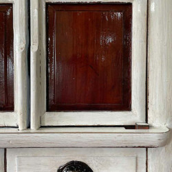 Armario Alexandra House Living Blanco Madera Madera de olmo 48 x 173 x