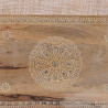 Banqueta Alexandra House Living Blanco Natural Madera de mango Madera