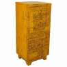 Cajonera Alexandra House Living Amarillo Hierro Madera de mango 40 x 1