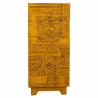 Cajonera Alexandra House Living Amarillo Hierro Madera de mango 40 x 1