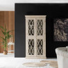 Vitrina Alexandra House Living Vidrio Hierro Madera de mango 40 x 183