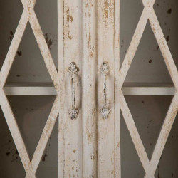 Vitrina Alexandra House Living Vidrio Hierro Madera de mango 40 x 183