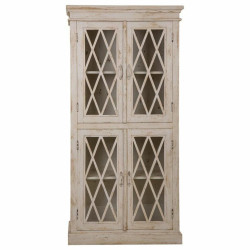 Vitrina Alexandra House Living Vidrio Hierro Madera de mango 40 x 183