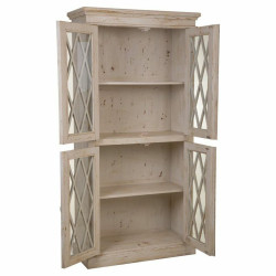Vitrina Alexandra House Living Vidrio Hierro Madera de mango 40 x 183
