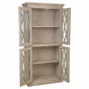 Vitrina Alexandra House Living Vidrio Hierro Madera de mango 40 x 183