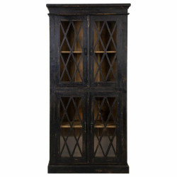 Vitrina Alexandra House Living Vidrio Hierro Madera de mango 40 x 183