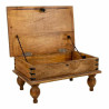 Baúl Alexandra House Living Marrón Metal Madera de mango 40 x 30 x 6