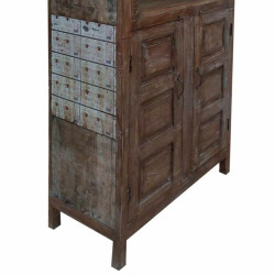 Estantería Alexandra House Living Marrón Madera Reciclada 42 x 213 x