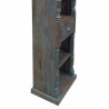 Estantería Alexandra House Living Marrón Madera Reciclada 34 x 180 x