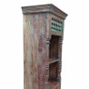 Estantería Alexandra House Living Marrón Madera Reciclada 34 x 180 x