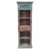 Estantería Alexandra House Living Marrón Madera Reciclada 34 x 180 x