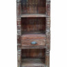 Estantería Alexandra House Living Marrón Madera Reciclada 34 x 180 x
