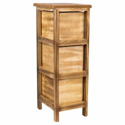 Cajonera Alexandra House Living Marrón Madera Madera de Paulonia 26 x