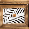 Cajonera Alexandra House Living Marrón Madera Madera de Paulonia 32 x
